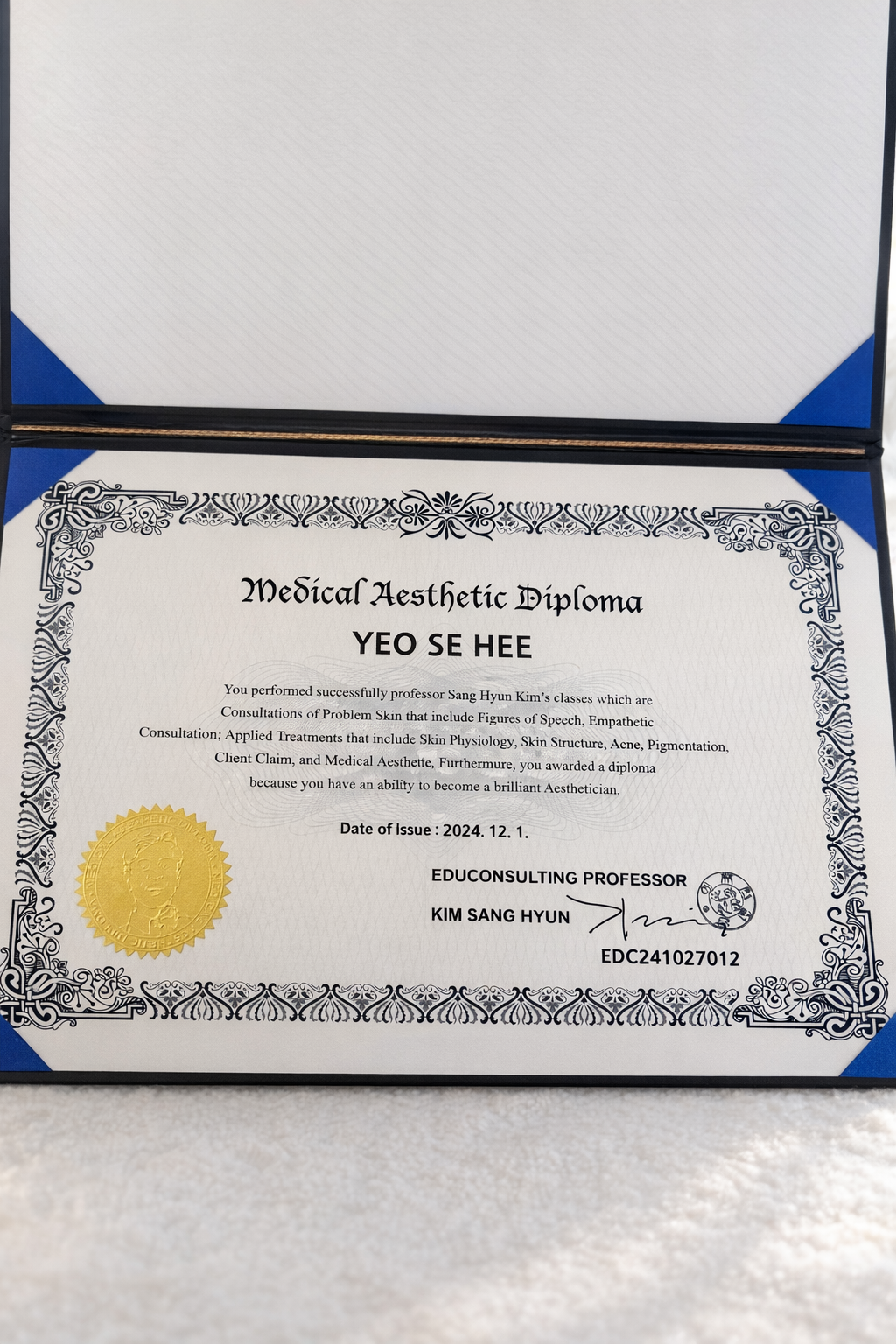 Medical Aesthetic Diploma